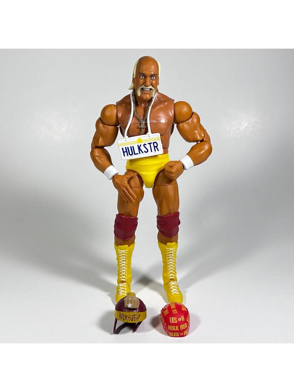 7" Mattel WWE Elite Series 96 Hulk Hogan Figure - INCOMPLETE